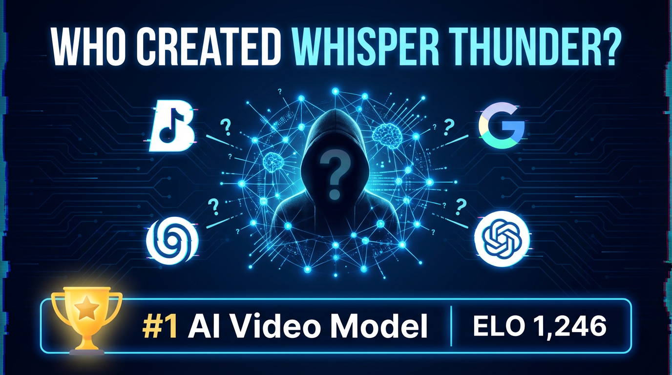 Is Whisper Thunder Actually ByteDance? Investigating the Mystery Behind AI's #1 Video Model